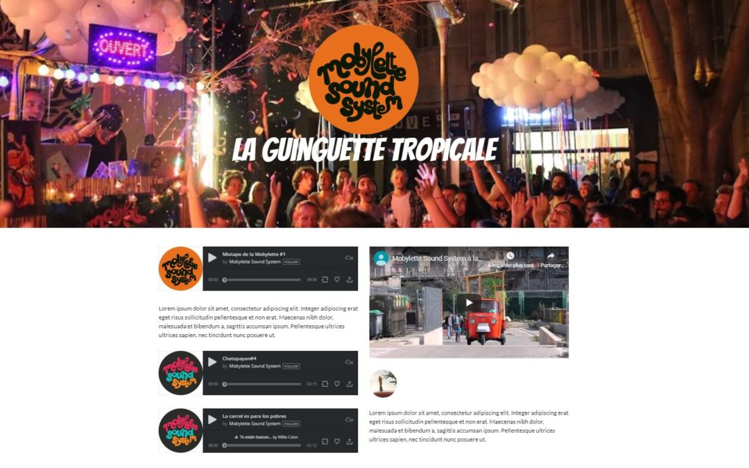 Mobylette Sound System